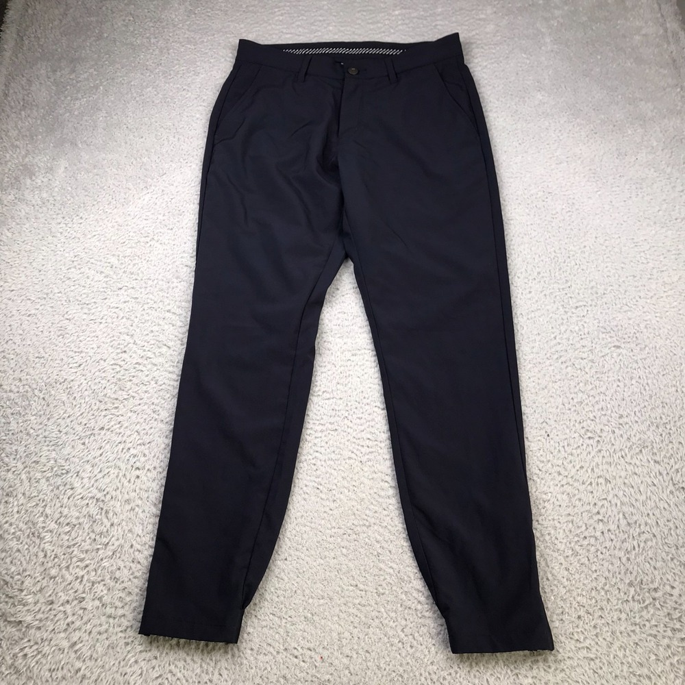 Primo‎ Golf Pants Mens 30 Regular (31x28.5) Navy Performance Zip Ankle Jogger